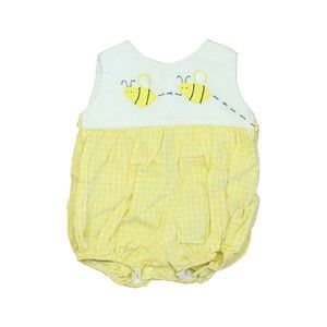 Funtasia! Girls Yellow Romper size: 12 Months